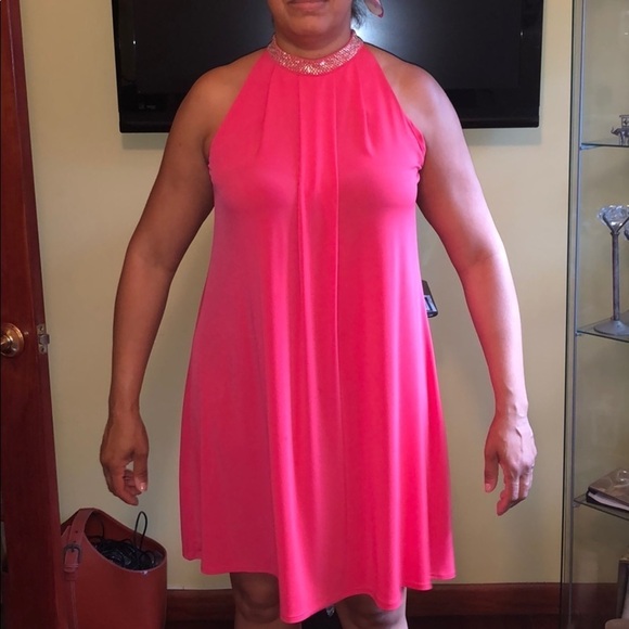 🌺Calvin Klein Tent dress - Pink/Salmon - Picture 2 of 7